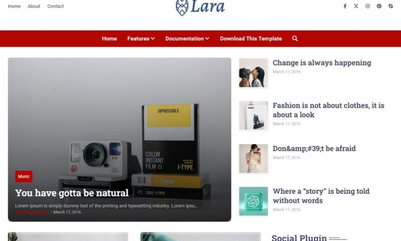 How To Setup Lara Blogger Template [Way2Themes]