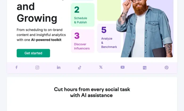 6 Best AI Social Media Post Generators (2025) 6 Best AI Social Media Post Generators (2025)