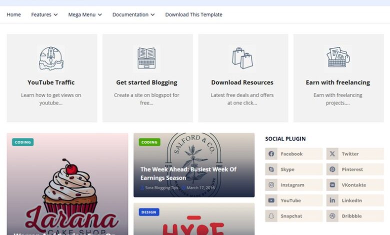 How To Setup Sora Seo 3 Blogger Template